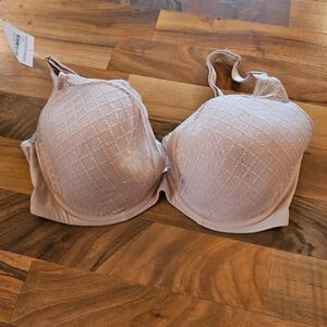 Chantelle C Magnifique Seamless Unlined Minimizer Bra 16MNA Rose 34G 34DDDD US